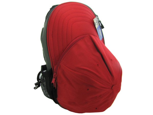 cooler backpack red