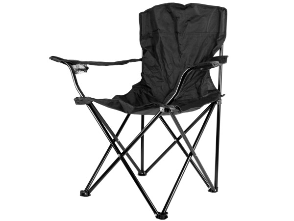 Black Folding Chair With Travel Bag