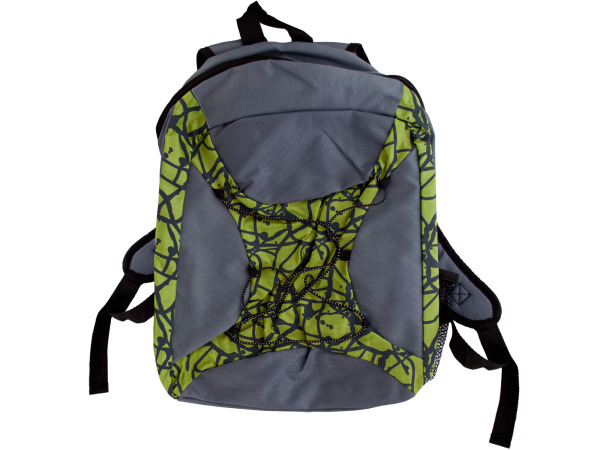 grey/green backpack