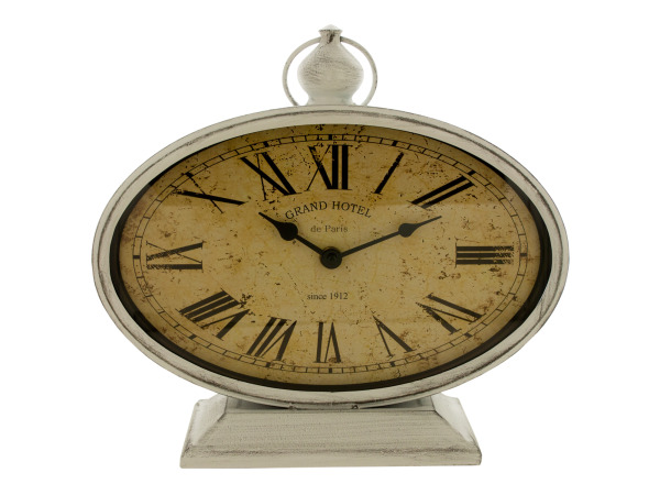 Decorative Oval Desk Clock