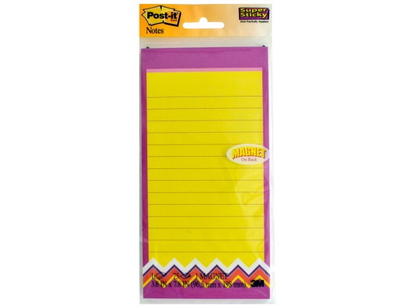 Post-it Super Sticky Notes Magnet Notepad