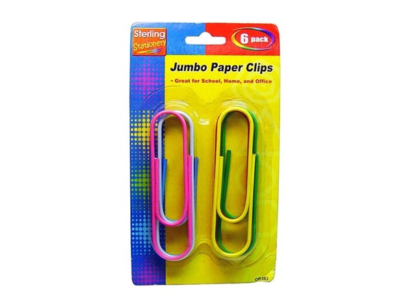 Jumbo paper clips