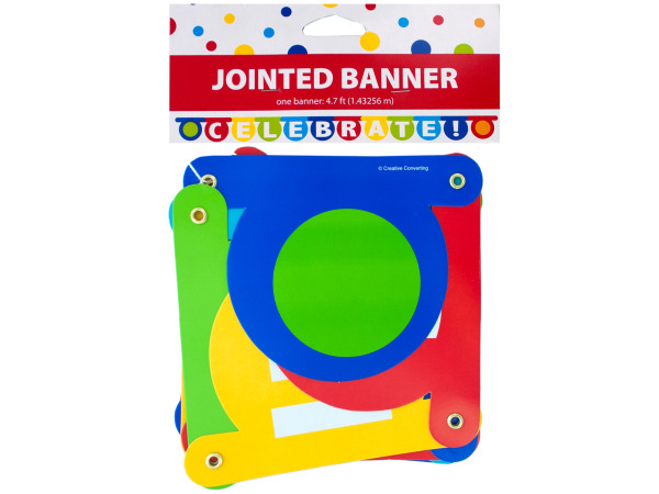 CELEBRATE Jointed Party Banner