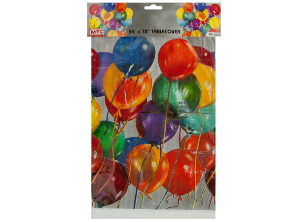 Shiny balloon tablecover