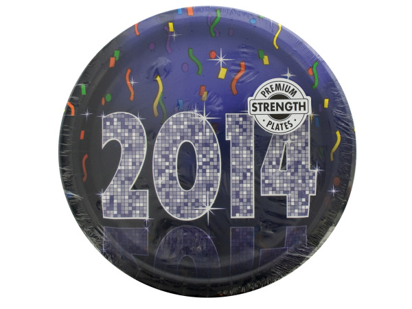 New Year's Bling Plates Set