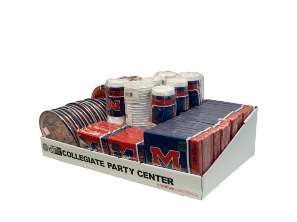 University of Mississippi Party Center Counter Top Display