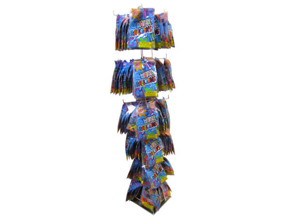 50-pack of water balloons, assorted colors