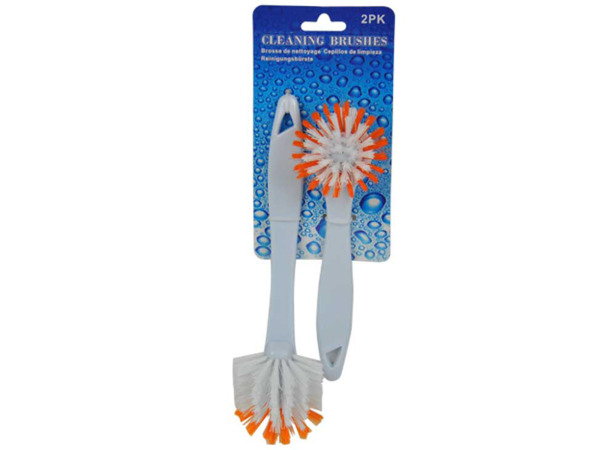 Cleaning brushes, pack of 2