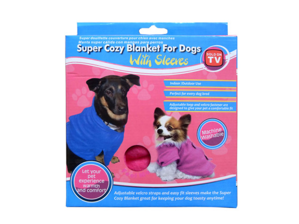 Plush dog blanket