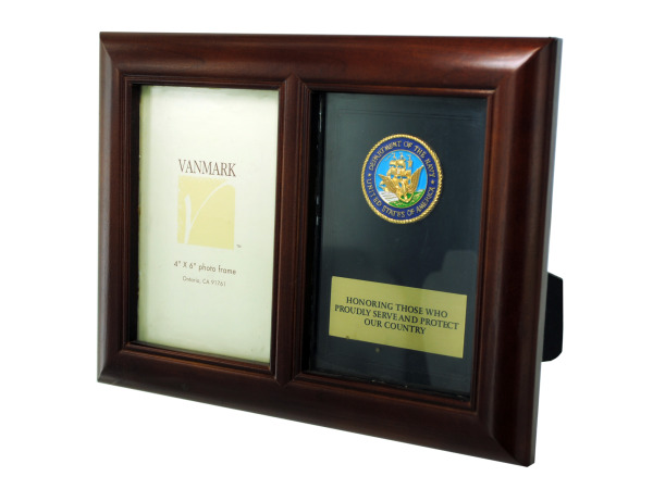 navy honor photo frame