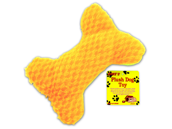 Plush dog toy