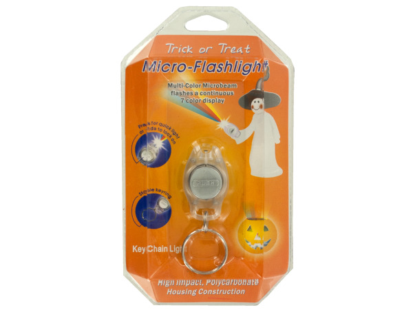 multicolor light keychain